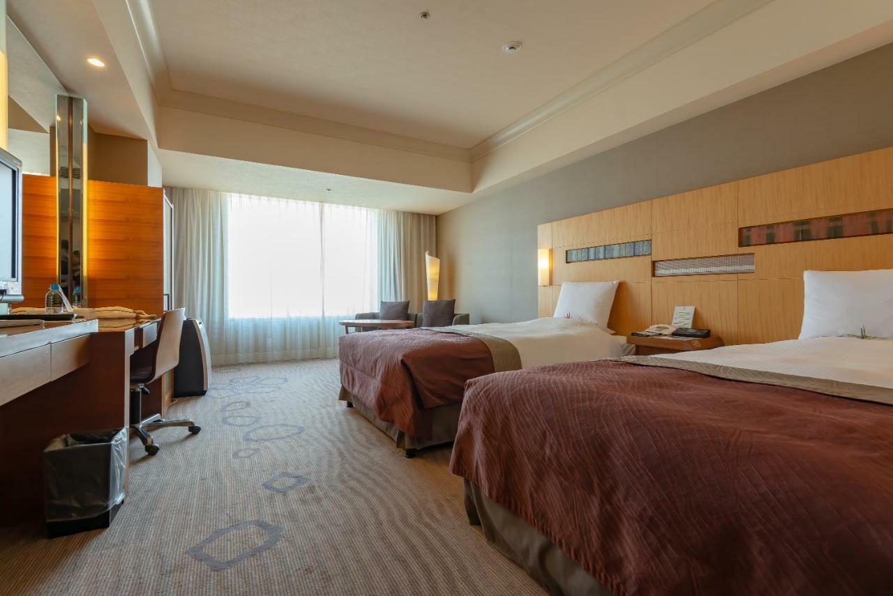 โรงแรมโอคุระ ฟูกูโอกะ ฟูกุโอกะ ภายนอก รูปภาพ Deluxe twin room